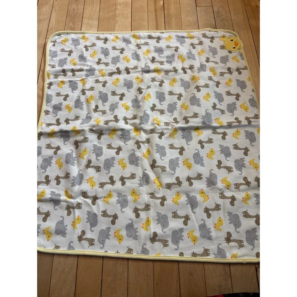 Child of mine Carter’s chick giraffe elephant cotton baby blanket lovey